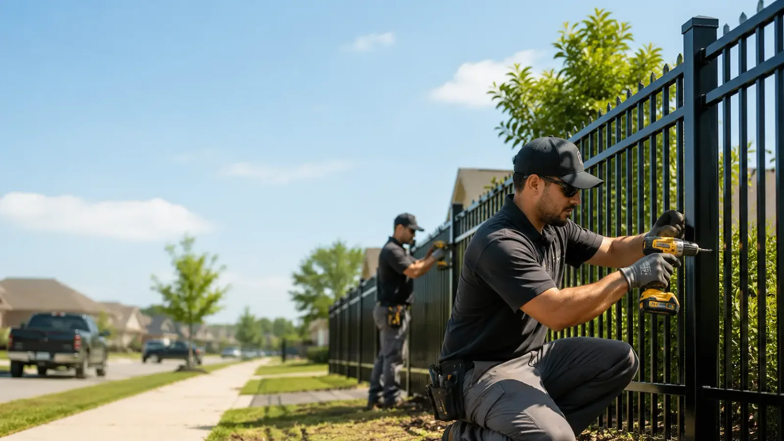 Metal Fence Installation in Midway, FL